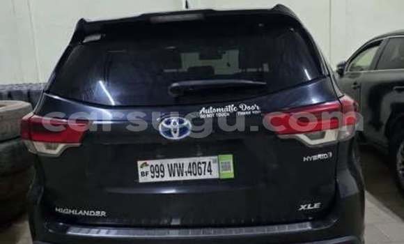 Sayi Na hannu Toyota Highlander Sauran Mota in Ouagadougou a Burkina Faso Sayi Na hannu Toyota Highlander Sauran Mota in Ouagadougou a Burkina Faso