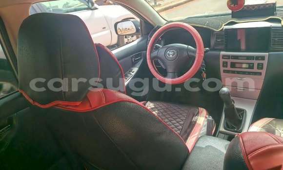 Sayi Na hannu Toyota Corolla Azurfa Mota in Ouagadougou a Burkina Faso Sayi Na hannu Toyota Corolla Azurfa Mota in Ouagadougou a Burkina Faso