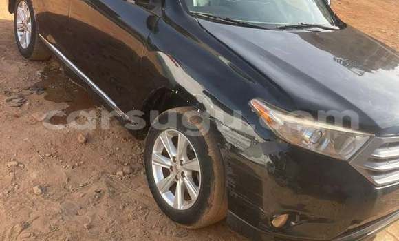 Sayi Na hannu Toyota Highlander Black Mota in Ouagadougou a Burkina Faso Sayi Na hannu Toyota Highlander Black Mota in Ouagadougou a Burkina Faso