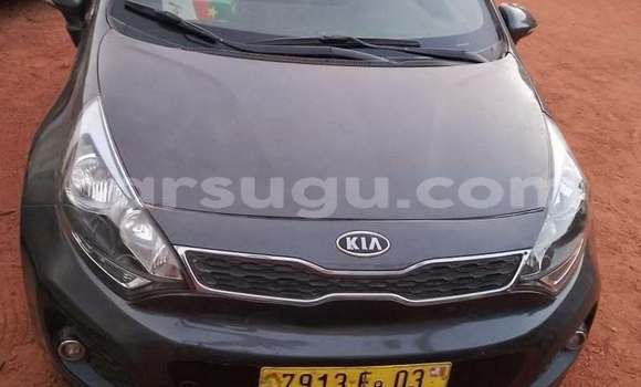 Acheter Occasion Voiture Kia Rio Noir à Ouagadougou, Burkina-Faso