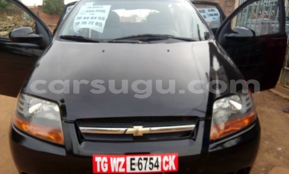 Sayi Na hannu Chevrolet Kalos Black Mota in Ouagadougou a Burkina Faso