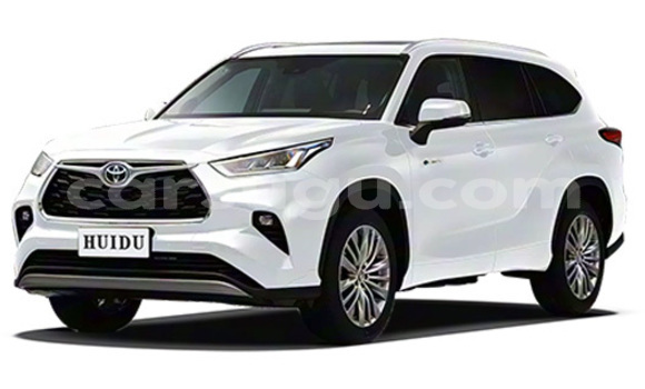 Buy New Toyota Highlander White Car in Kongoussi in Bam