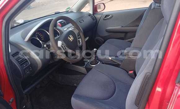 Sayi Na hannu Honda Jazz Red Mota in Ouagadougou a Burkina Faso Sayi Na hannu Honda Jazz Red Mota in Ouagadougou a Burkina Faso