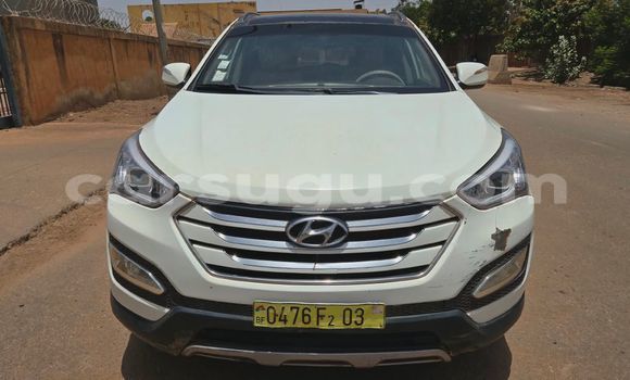 Acheter Occasion Voiture Hyundai Santa Fe Blanc à Ouagadougou, Burkina-Faso
