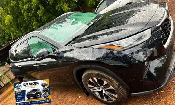 Sayi Na hannu Toyota Highlander Black Mota in Ouagadougou a Burkina Faso Sayi Na hannu Toyota Highlander Black Mota in Ouagadougou a Burkina Faso
