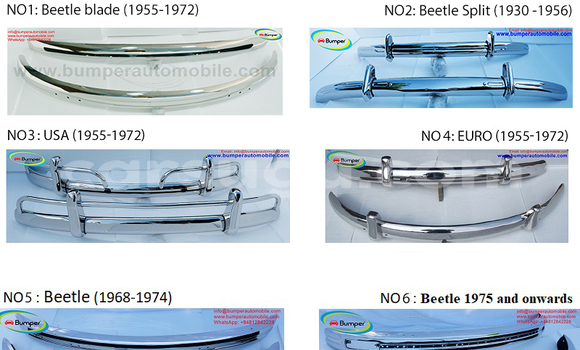 Beetle bumper 1955-1975