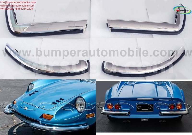 Big with watermark ferrari dino 246 gt series 3e gts bumpers 1969 1974 1