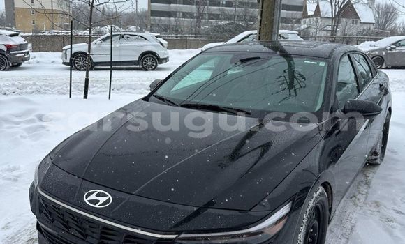 Sayi Na hannu Hyundai Elantra Black Mota in Ouagadougou a Burkina Faso