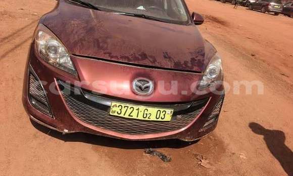 Acheter Occasion Voiture Mazda 3 Rouge à Ouagadougou, Burkina-Faso