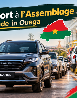 Thumb from import to assembly in ouaga